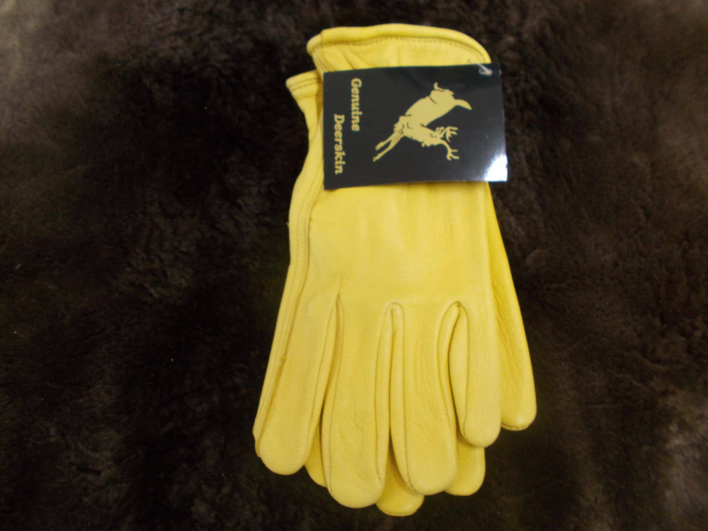 Genuine mens Deer Skin Glove Very Nice Soft Leather Gloves Comes In Medium Large xlarge 2x l and 3 xl