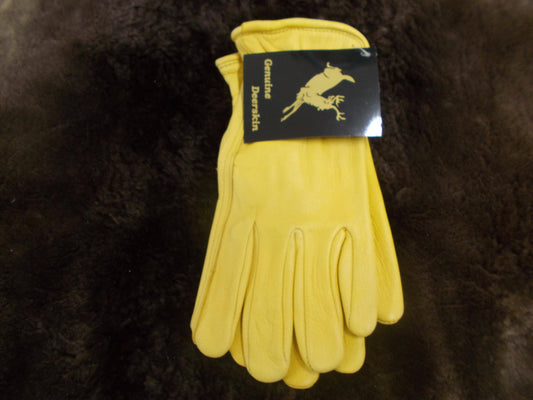 Genuine mens Deer Skin Glove Very Nice Soft Leather Gloves Comes In Medium Large xlarge 2x l and 3 xl